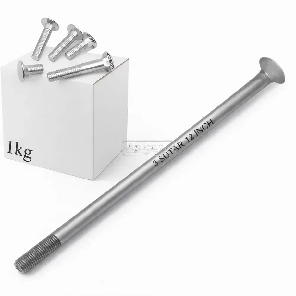 3 Sutar 12 Inch Carriage Bolt