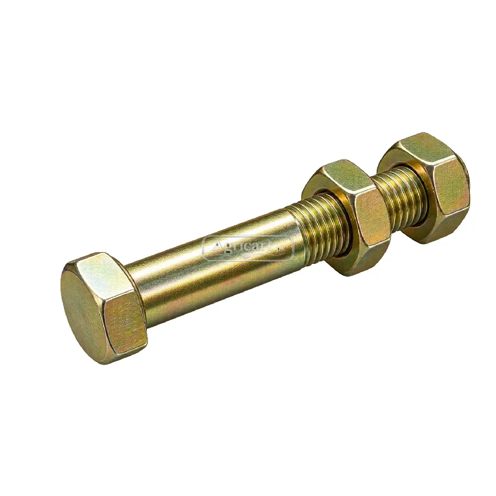 Hex Head Bolt With Two Hex Nuts