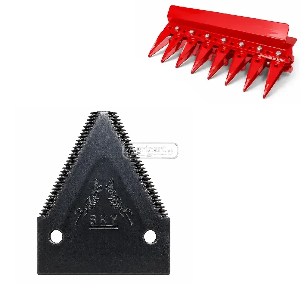 Harvester Reaper Machine Blade V Type Sky