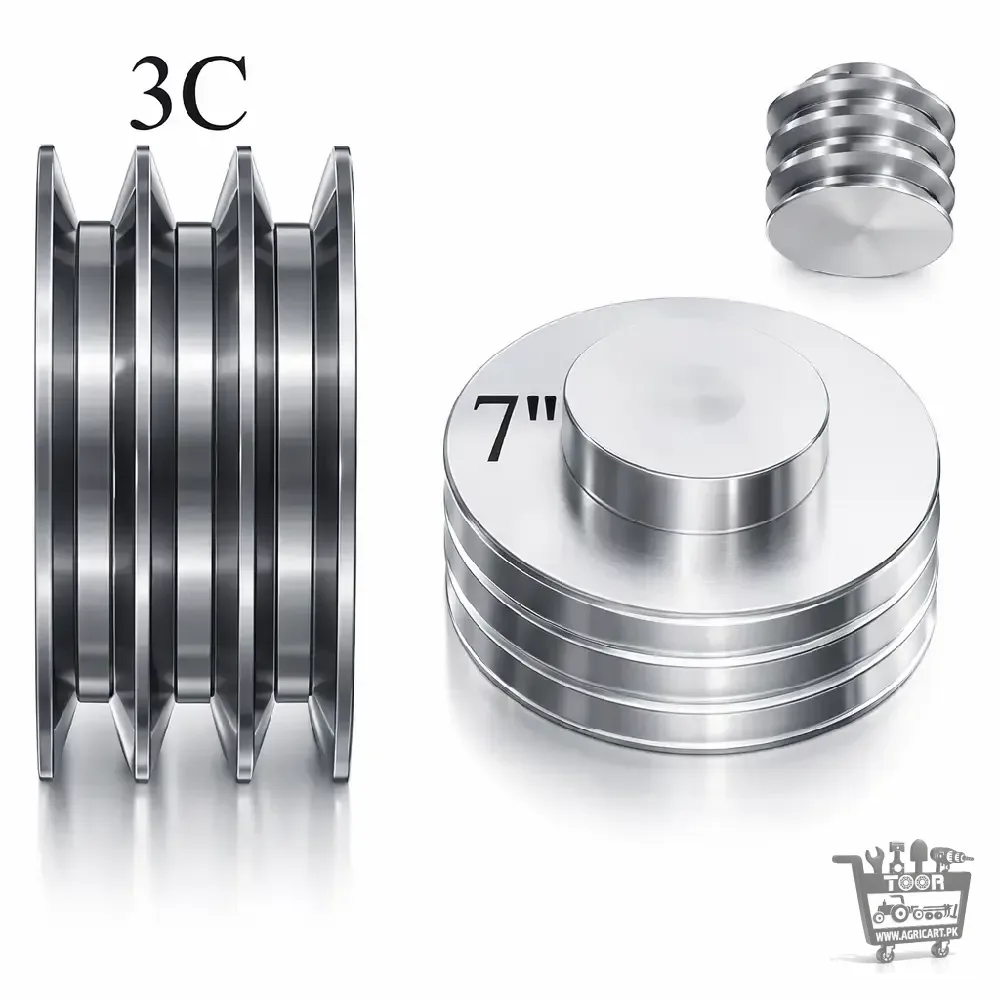 7 Inch C Belt 3B Pulley