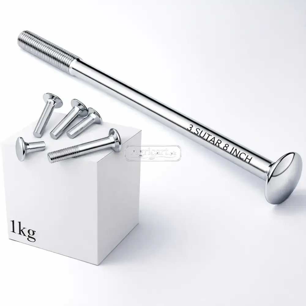 3 Sutar 8 Inch Carriage Bolt