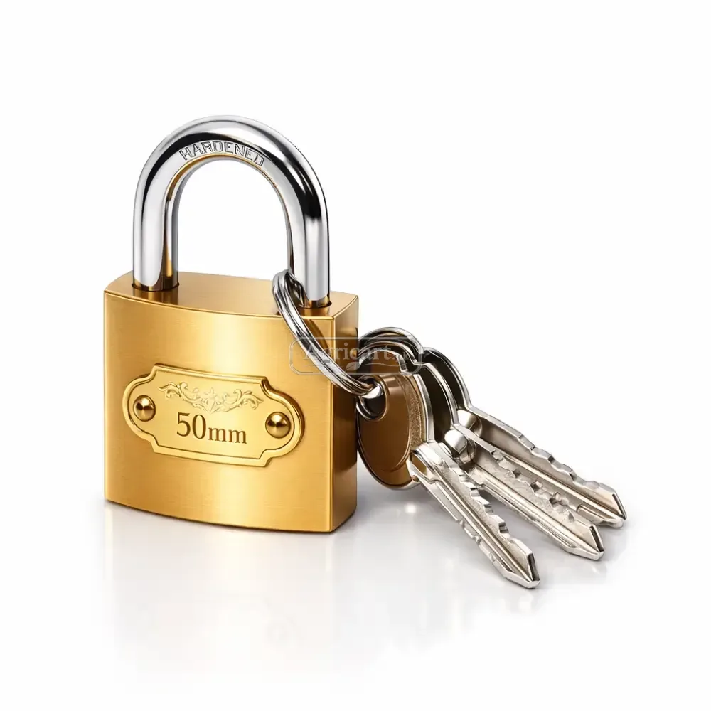 China Padlock Golden 50Mm Computer Key