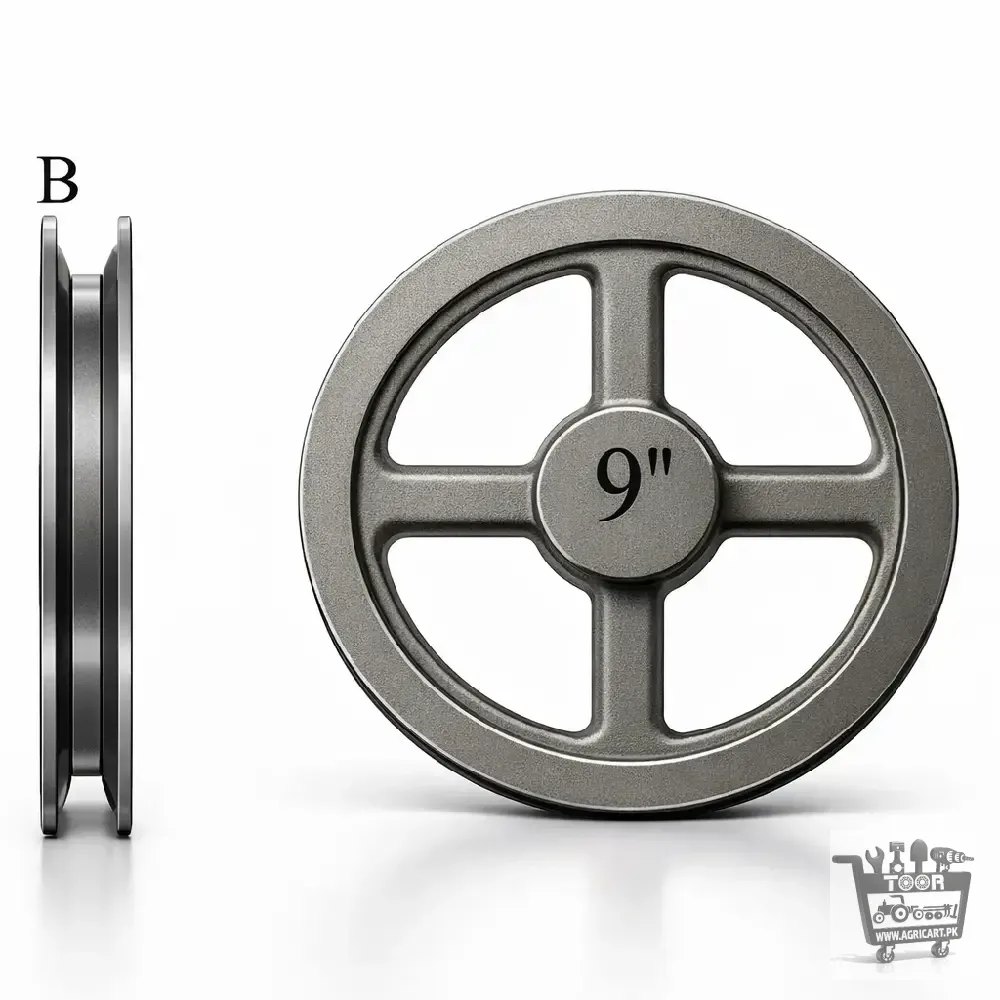 9 Inch B Belt 1B Pulley