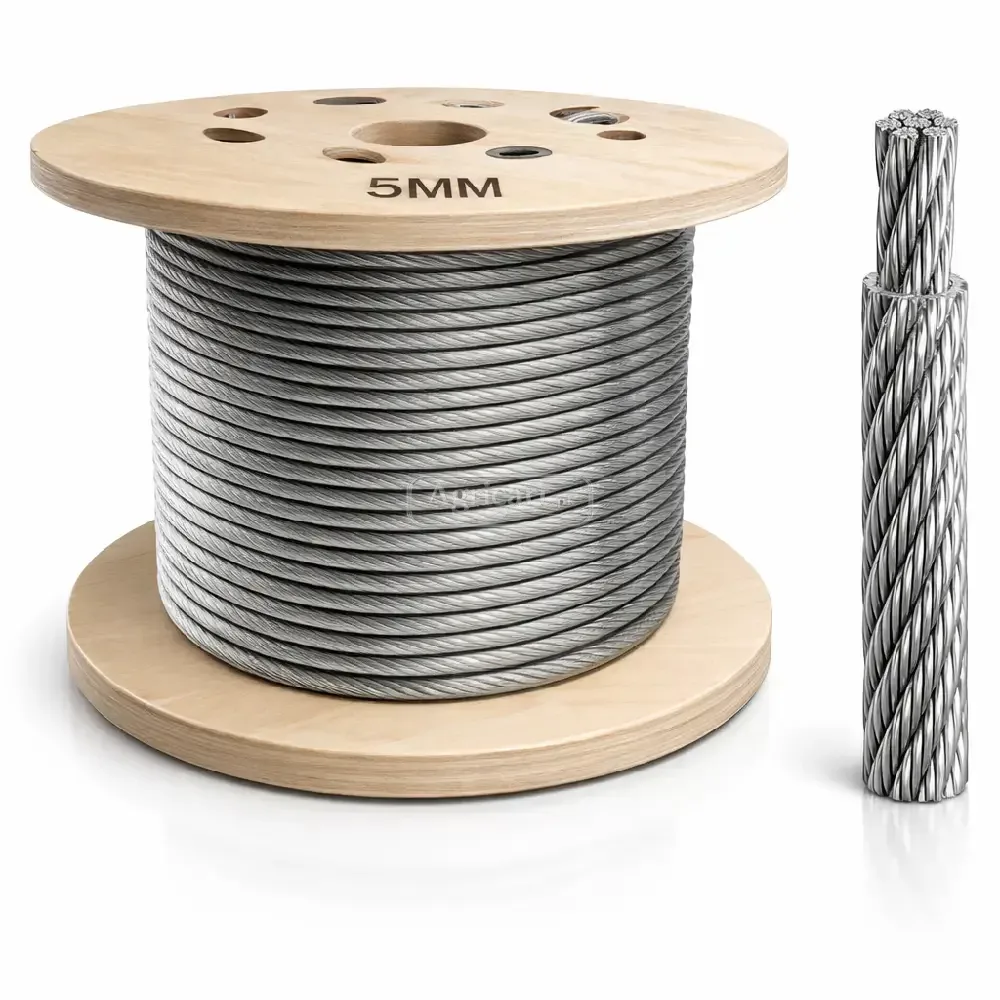 Pvc Coated Wire Rope 5Mm