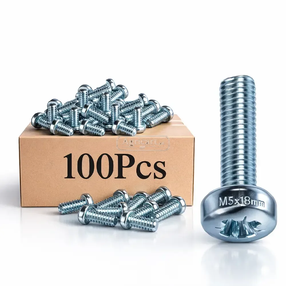 Cross Recessed Pan Head Tapping Screw 5Mm X 18Mm