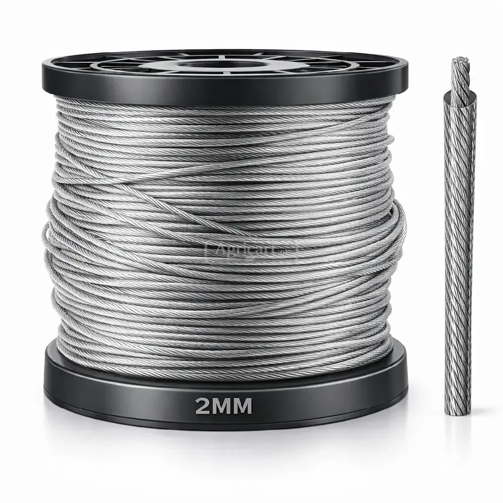 Pvc Coated Wire Rope 2Mm