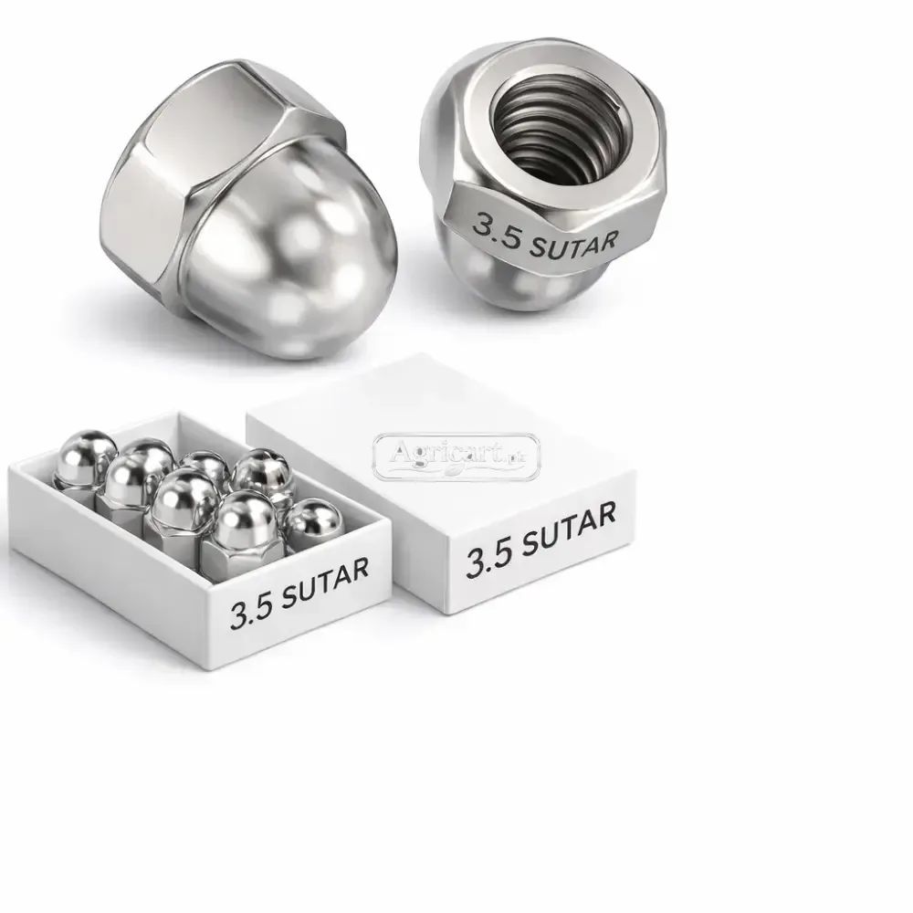 3.5 Sooter Acorn Hex Cap Nuts