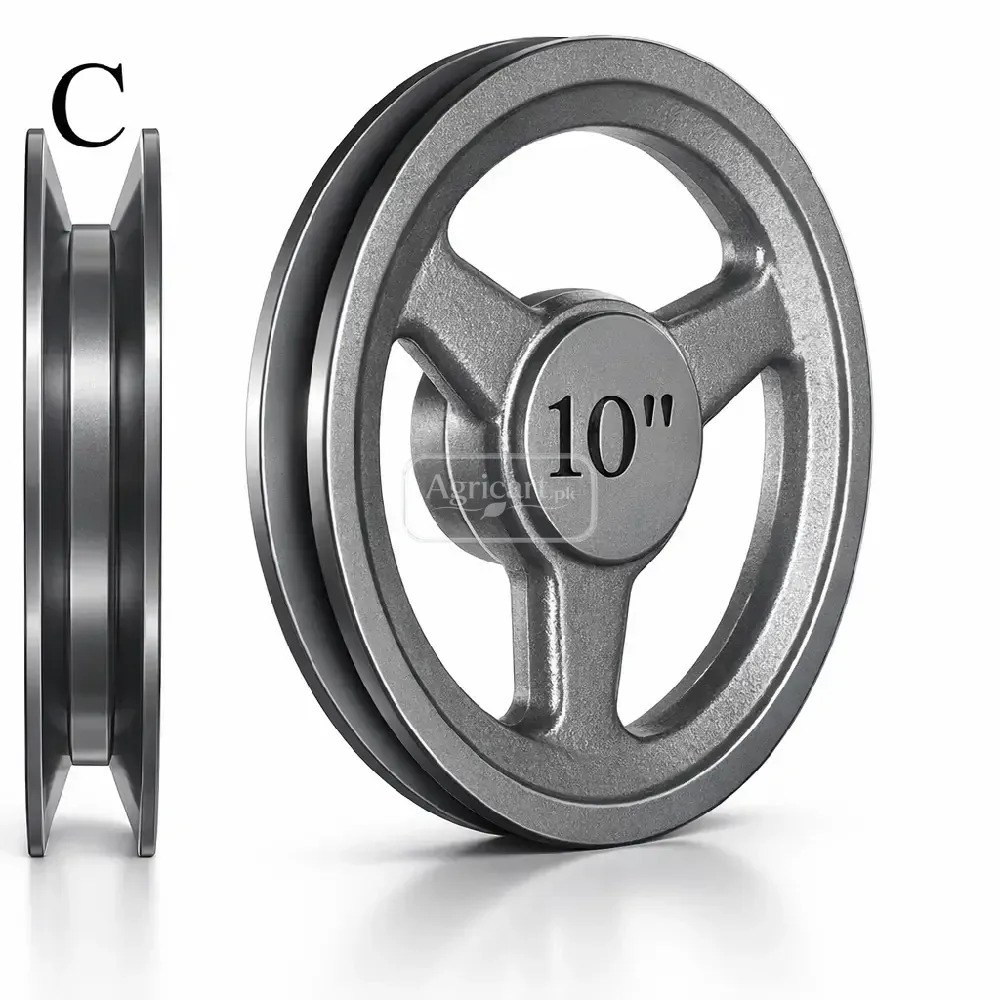 10 Inch C Belt 1B Pulley