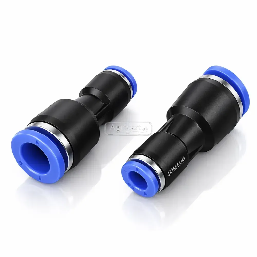 Pneumatic Pipe Coupler Connector 6Mm 4Mm
