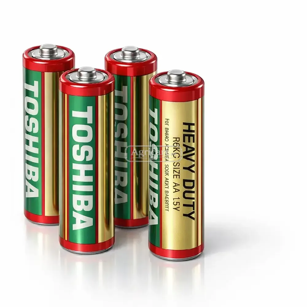 Toshiba Carbon Zinc Battery 1.5 Volt Double A Size