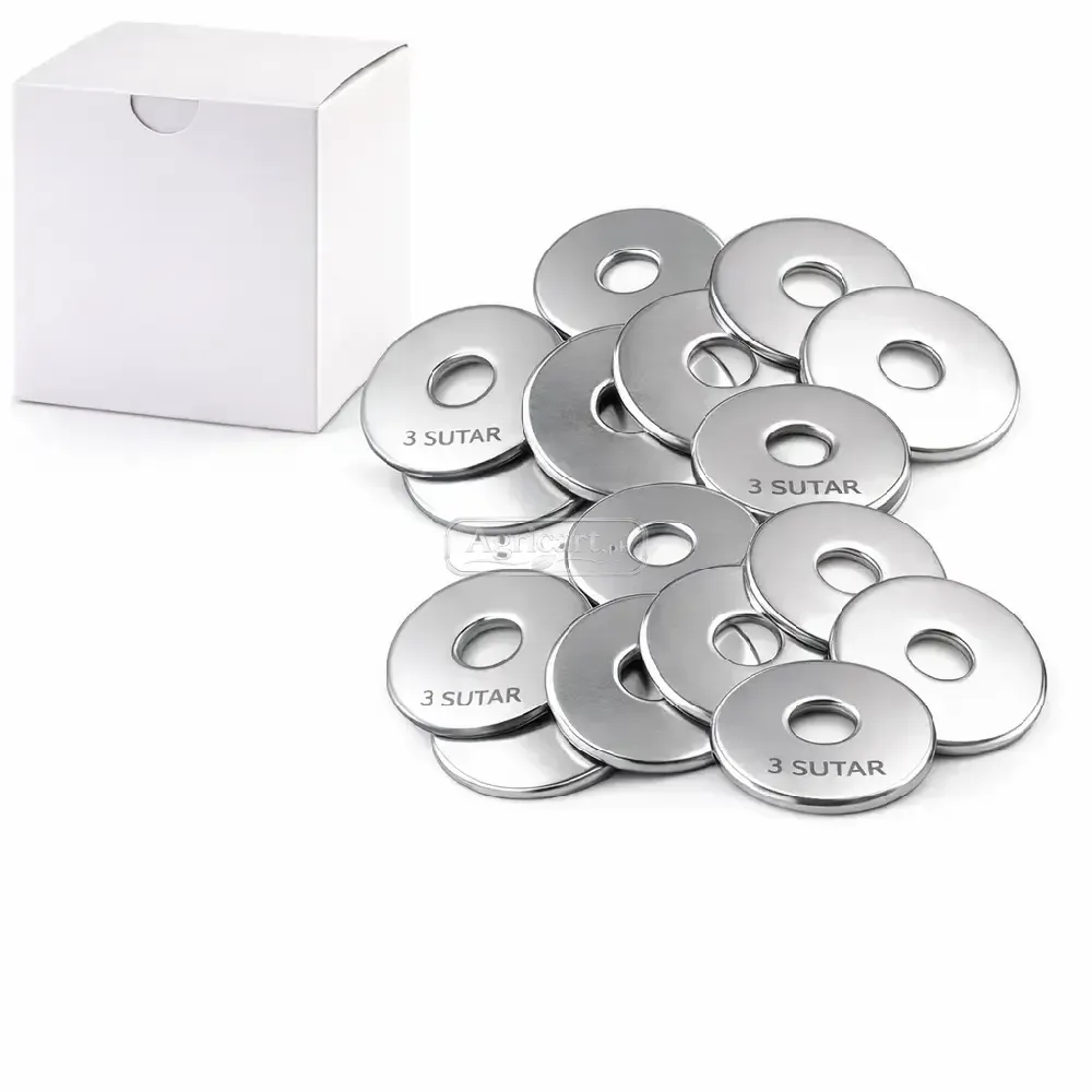 3 Sutar Galvanized Flat Washers