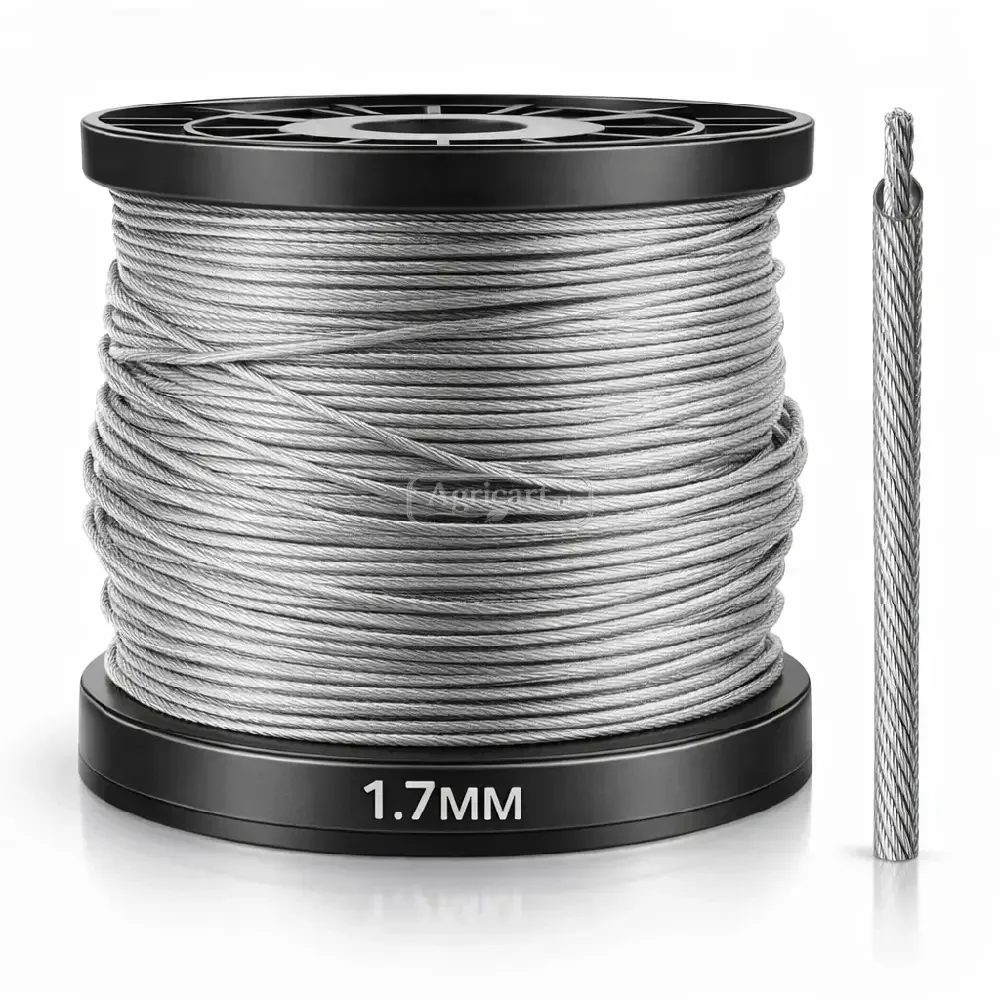 Pvc Coated Wire Rope 1.7Mm