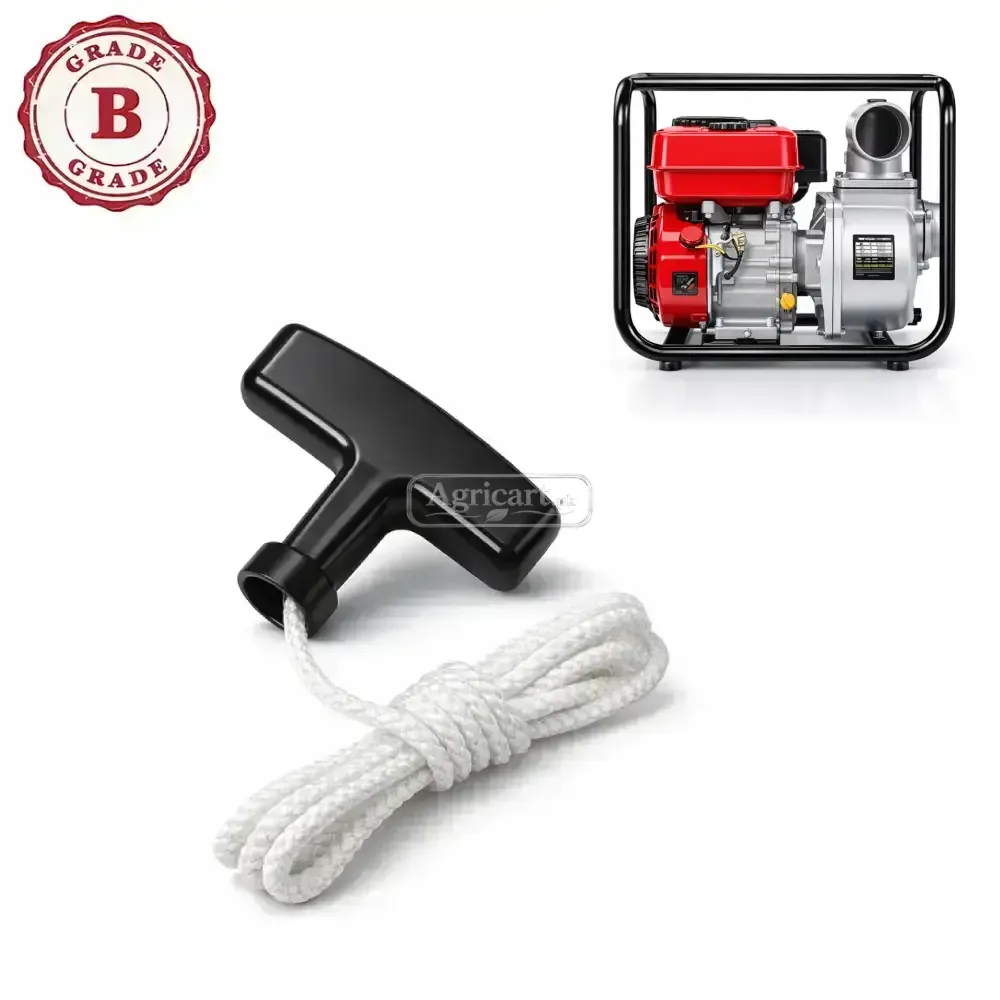 Petrol Engine Water Pump 2 Inch Starter Rope B Grade