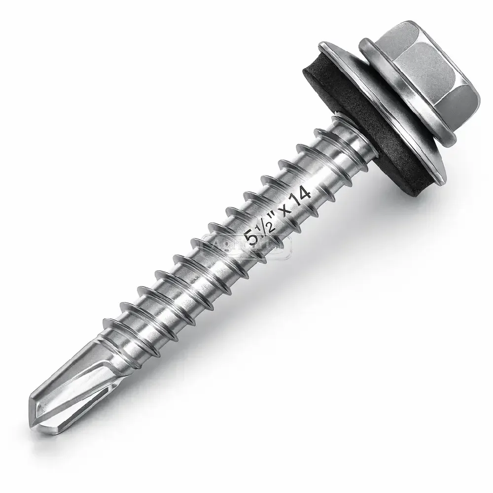 Hex Head Self Drilling Screw 5.5 Inch 14 No