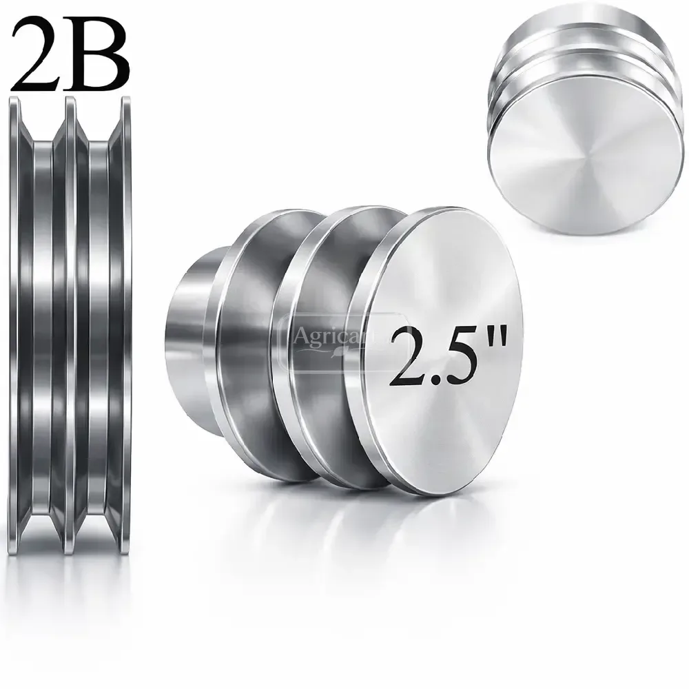 2.5 Inch B Belt 2B Pulley