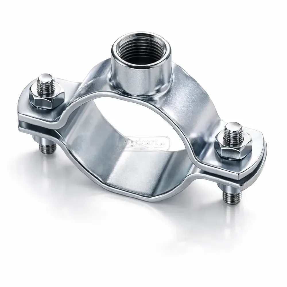 Fixed Pipe Clamp 12 Inch 0.75 Inch Point
