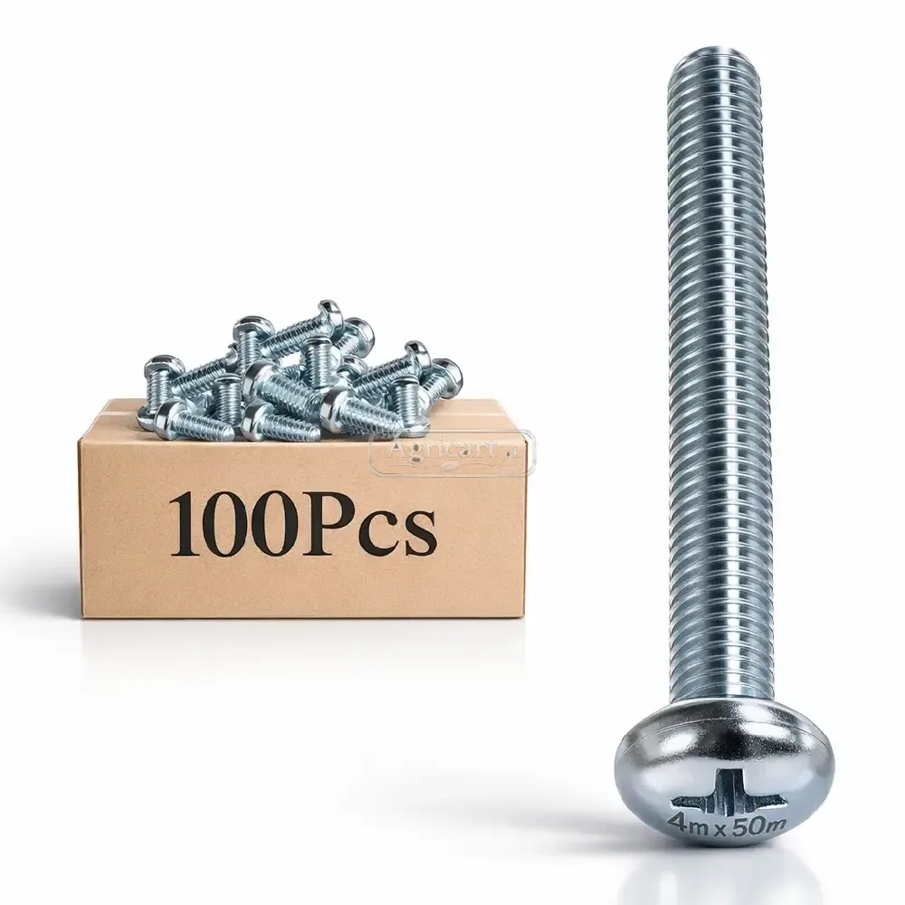 Cross Recessed Pan Head Tapping Screw 4Mm X 50Mm