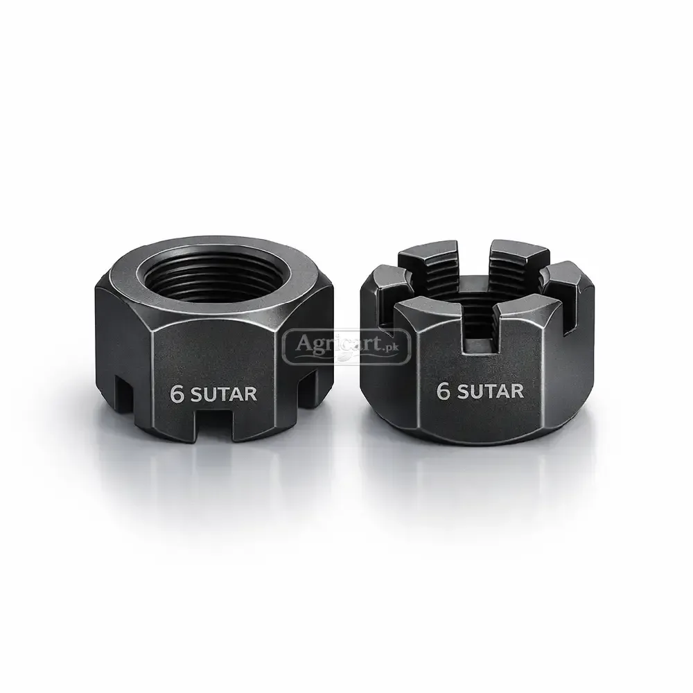 Hexagonal Castle Nut Unf Thread 6 Sutar