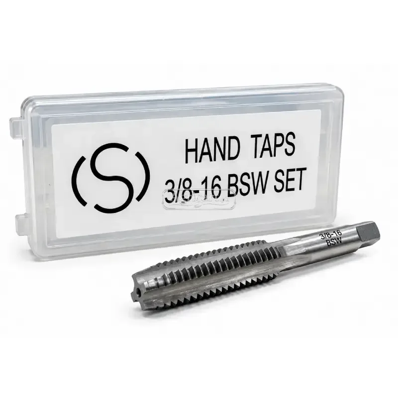 Hand Taps 3/8 16 Bsw Set
