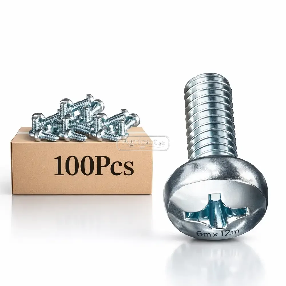 Cross Recessed Pan Head Tapping Screw 6Mm X 12Mm