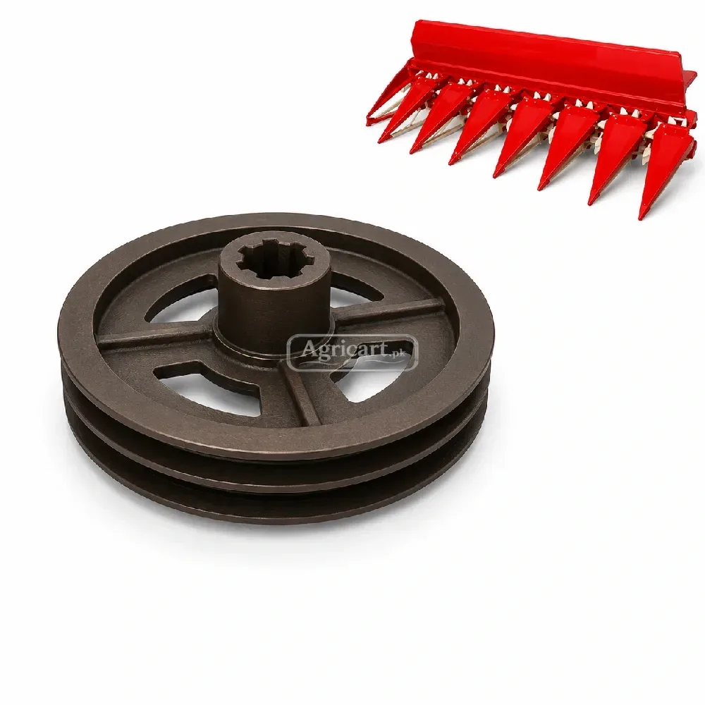 Harvester Rapper Machine Pulley 9 Inch Double Belt
