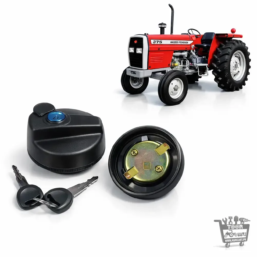 Massey Ferguson 375 Tractor Fuel Tank Cock Plastic Key Lock
