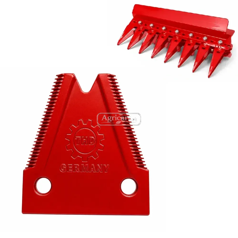 Harvester Reaper Machine Blade M Type Thd Germany Red