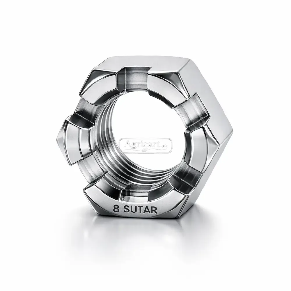 Hexagonal Castle Nut Unf Thread 8 Sutar