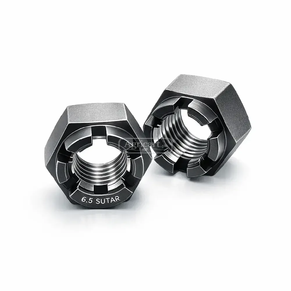 Hexagonal Castle Nut Unf Thread 6.5 Sutar