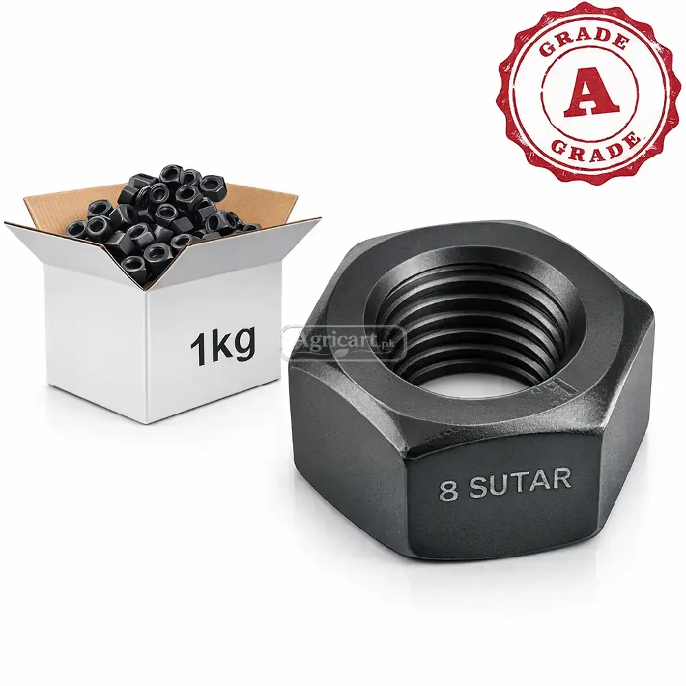 8 Sutar Hex Nut A Grade