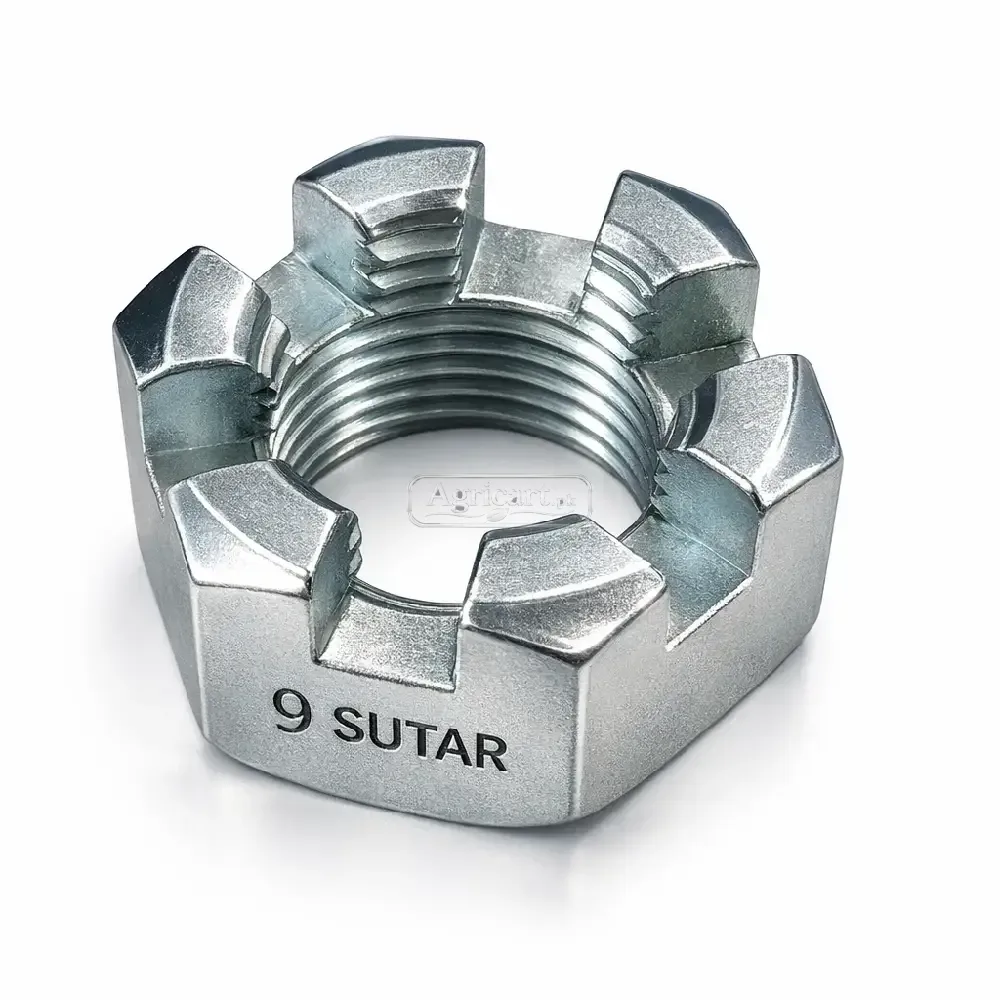 Hexagonal Castle Nut Thick Thread 9 Sutar