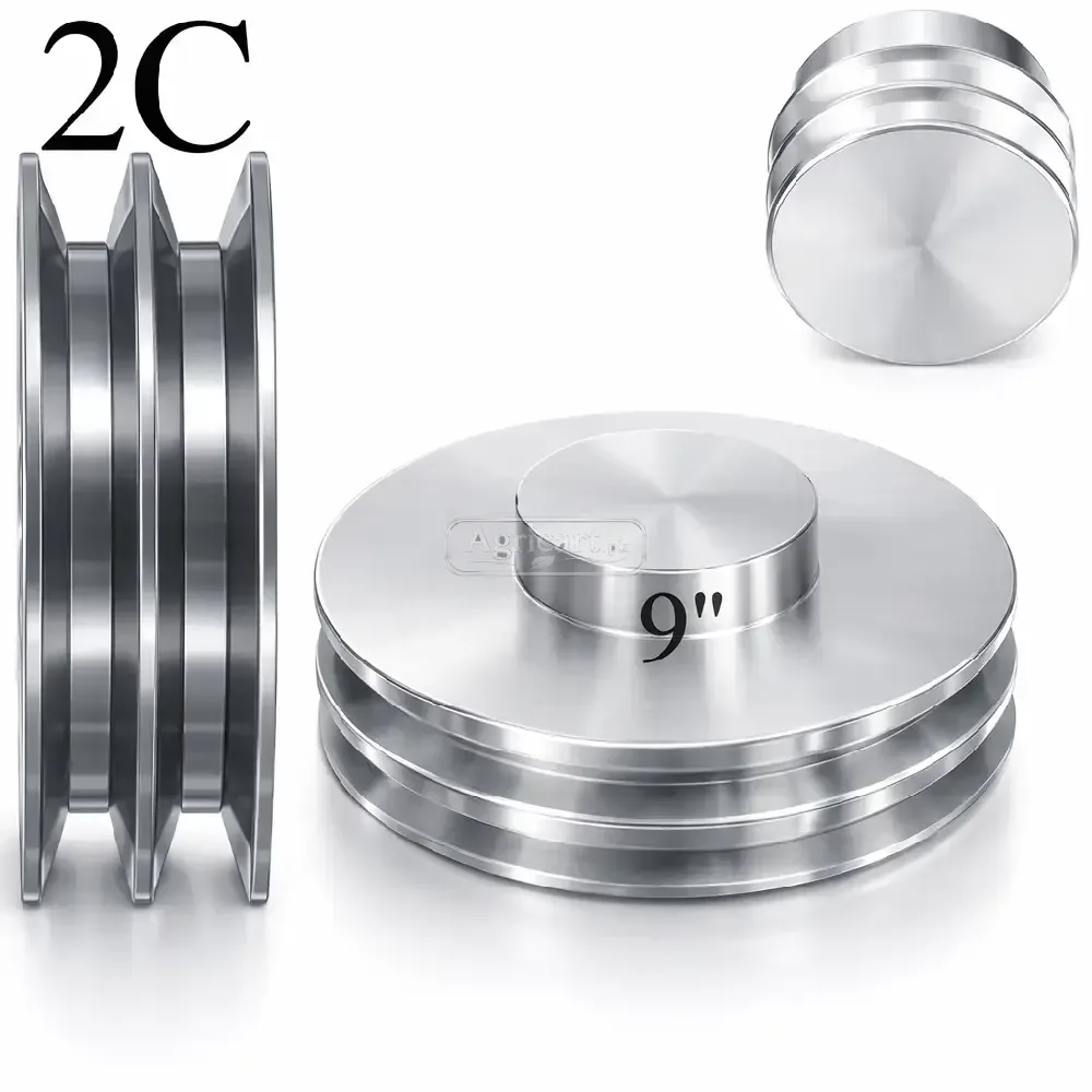 9 Inch C Belt 2B Pulley