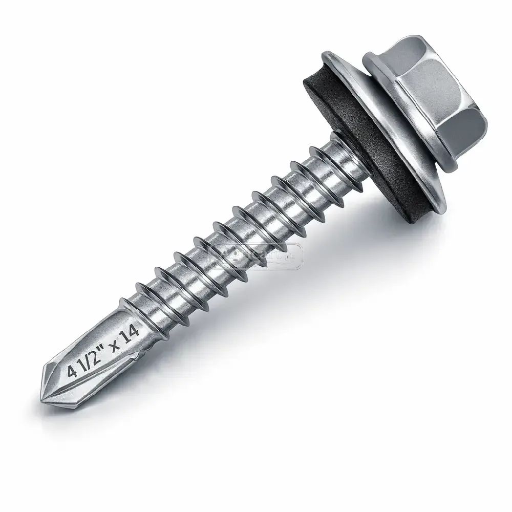 Hex Head Self Drilling Screw 4.5 Inch 14 No