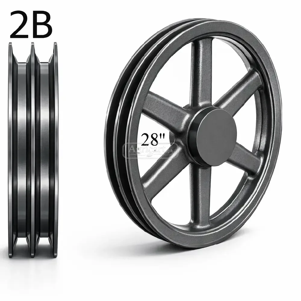 28 Inch B Belt 2B Pulley