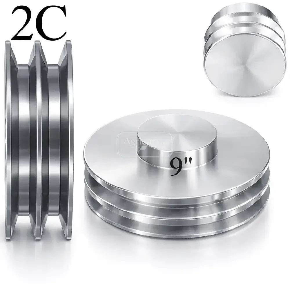 9 Inch C Belt 2B Pulley