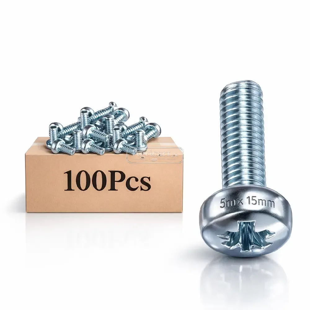 Cross Recessed Pan Head Tapping Screw 5Mm X 15Mm