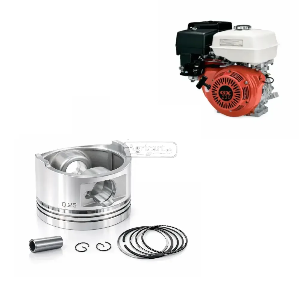 Gx 210 Petrol Engine Piston Ring Set 0.25 Size