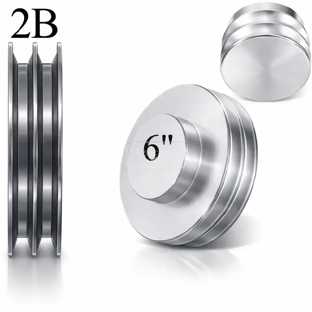 6 Inch B Belt 2B Pulley