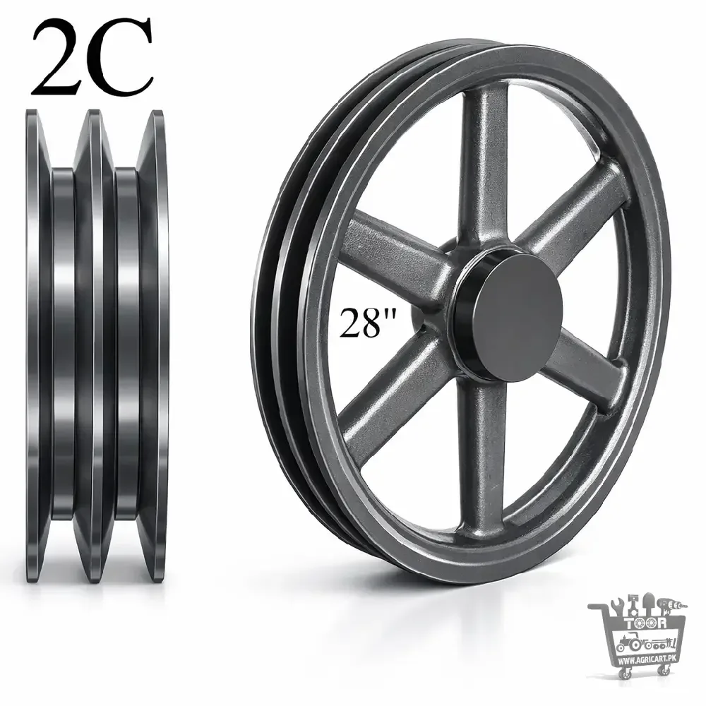 28 Inch C Belt 2B Pulley