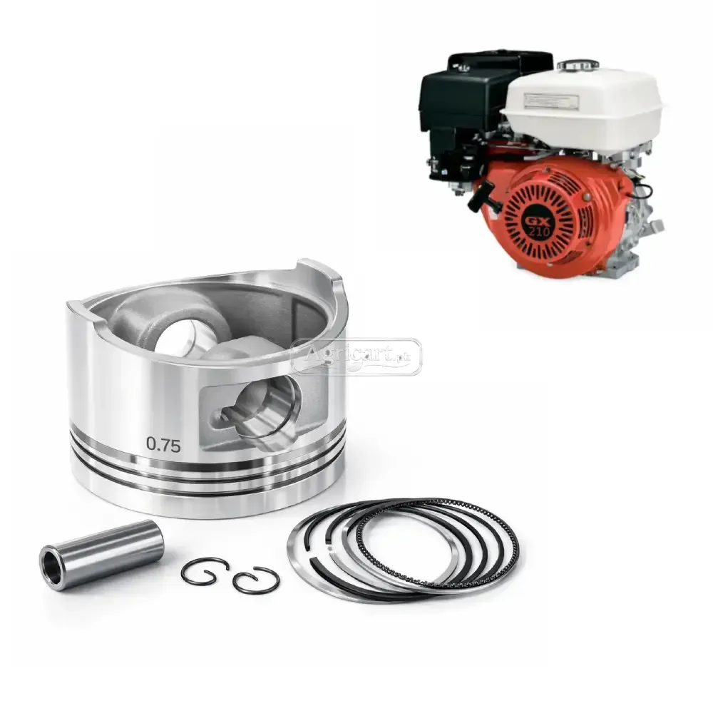 Gx 210 Petrol Engine Piston Ring Set 0.75 Size