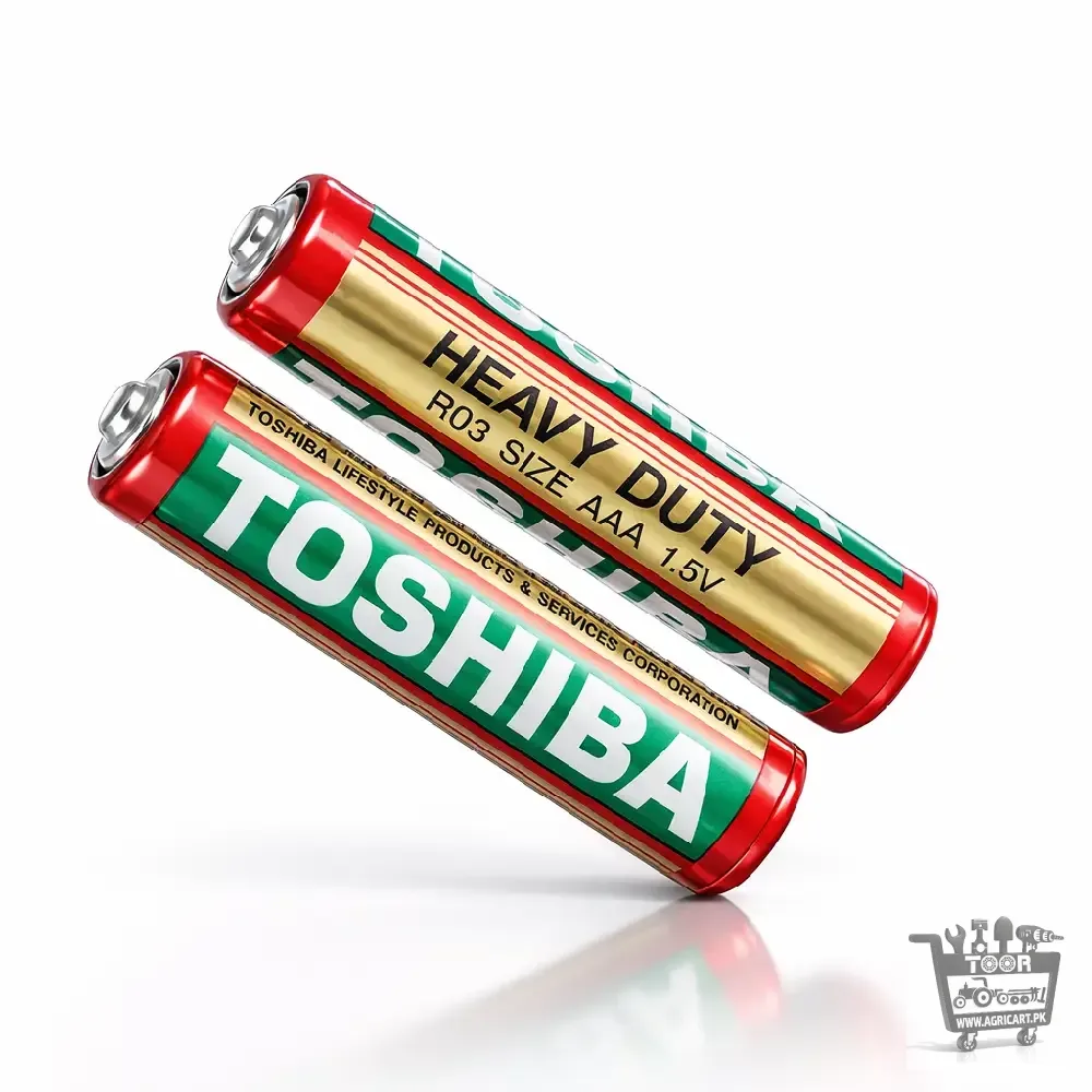 Toshiba Carbon Zinc Battery 1.5 Volt Triple A Size