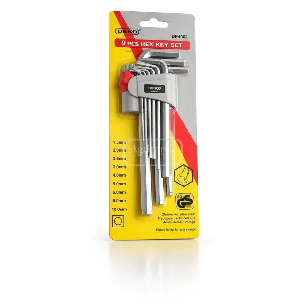 Allen Key Set Long Denfos