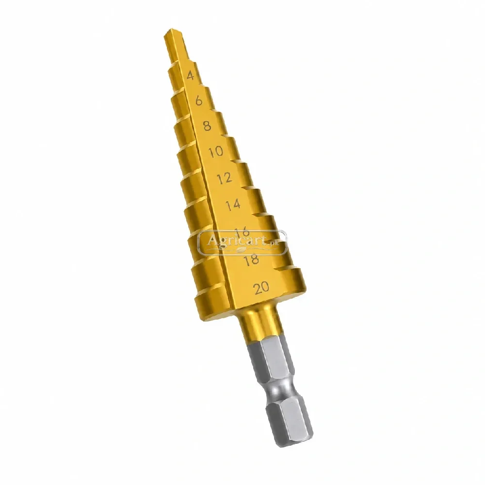 Step Drill Bit 4Mm To 20Mm