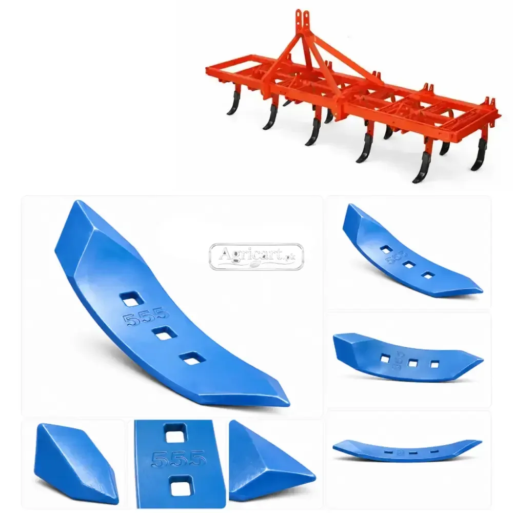 Cultivator Tine Shovel 2.5 Inch 15 Inch Lancet Nose Three Holes