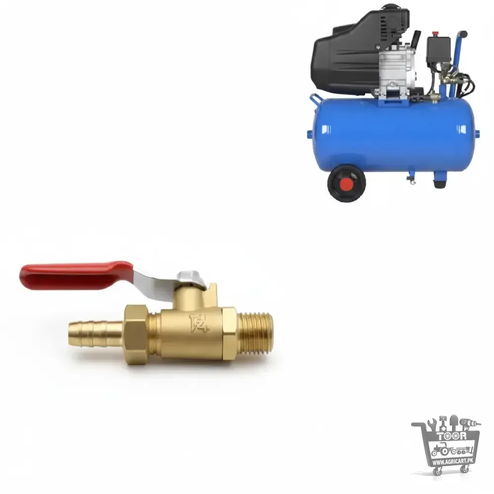 Air Compressor Ball Valve 0.375 Inch B Grade