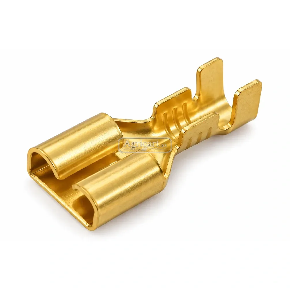 Brass Female Spade Crimp Terminal 6.3Mm