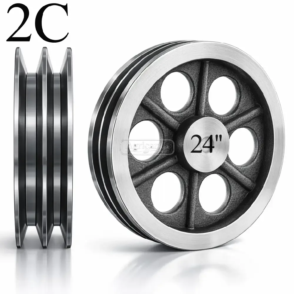 24 Inch C Belt 2B Pulley