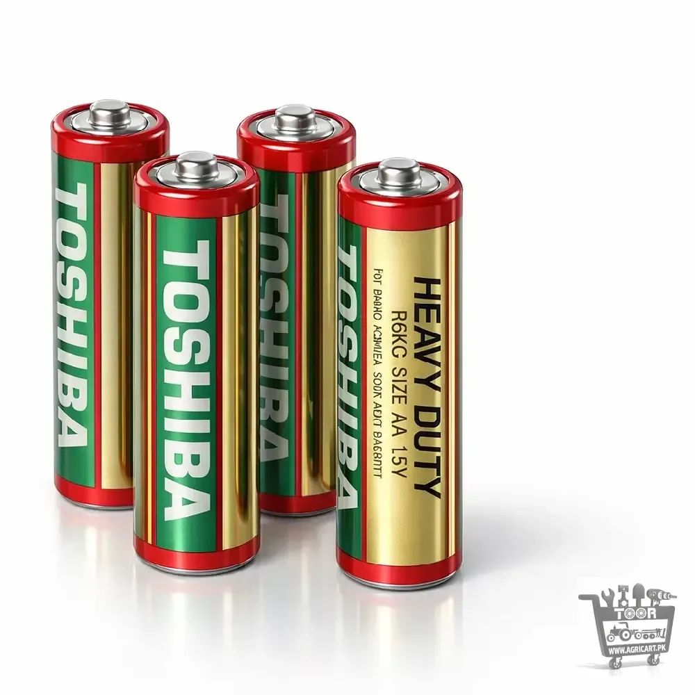 Toshiba Carbon Zinc Battery 1.5 Volt Double A Size