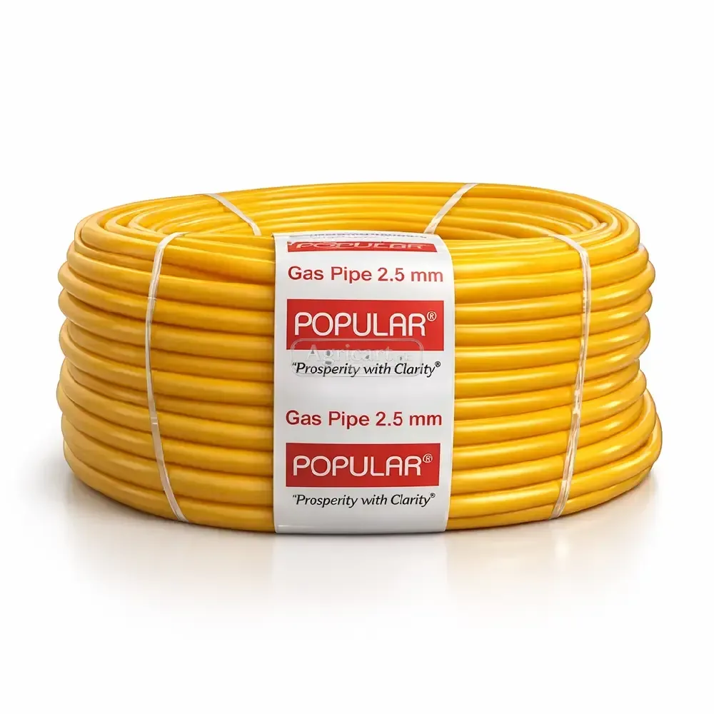 Gas Pipe Popular 2.5Mm Yellow