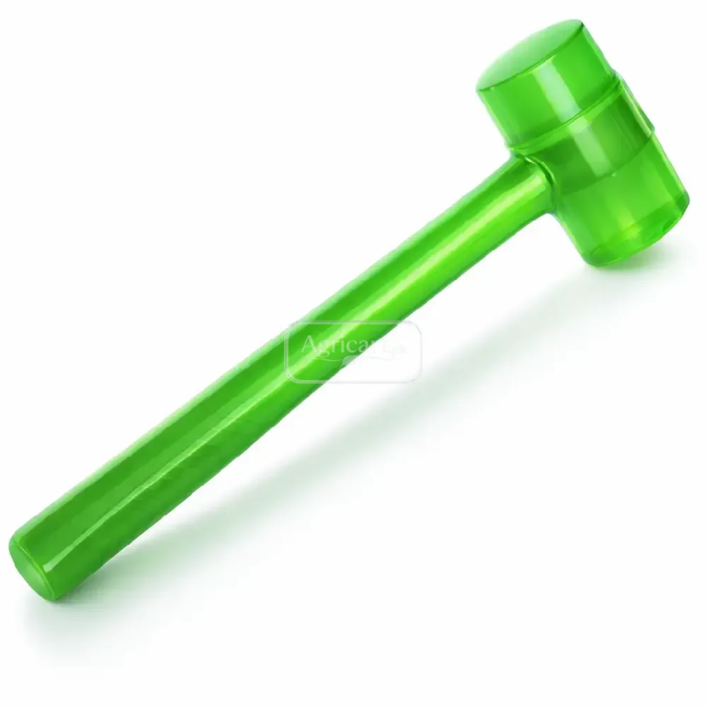 Green Rubber Hammer Plastic Handle 200G